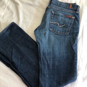 7 for All Mankind blue jeans 👖